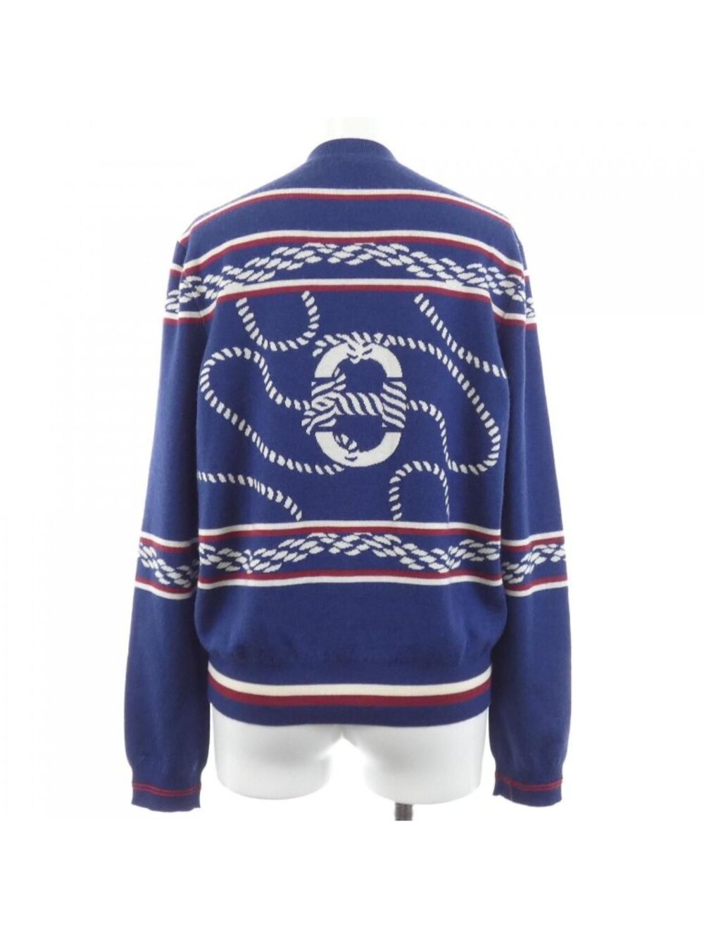 ★SOLD★ Hermes Canoe Chaine D'ancre Cardigan - Picture 2 of 6